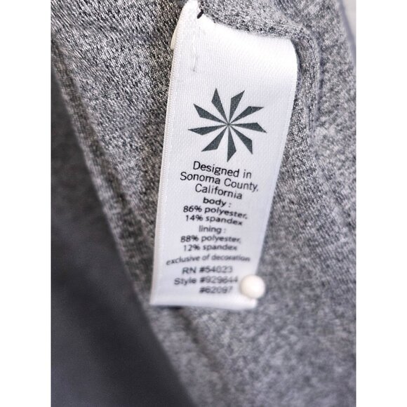 Athleta Women's Black Midtown Trouser Drawstring Hem Lined Pants Size 8 1706 - Picture 9 of 15